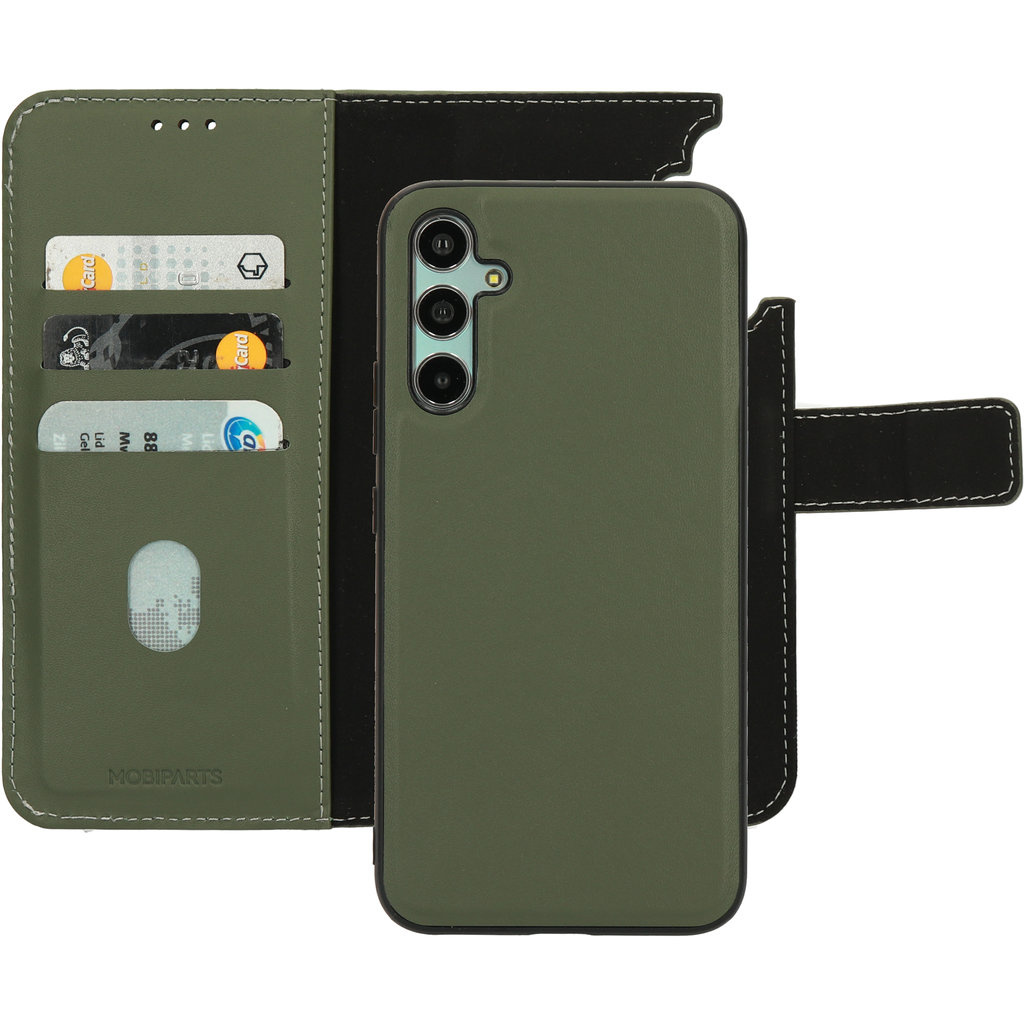 Mobiparts Mobiparts Leather 2 in 1 Wallet Case Samsung Galaxy A34 (2023) Green