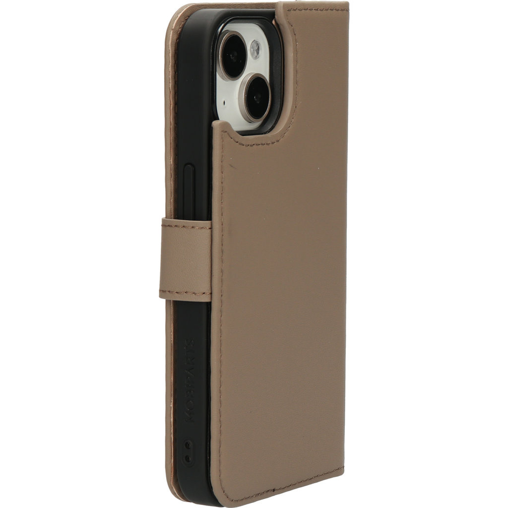 Mobiparts Mobiparts Leather 2 in 1 Wallet Case Apple iPhone 14 Taupe