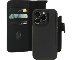 Mobiparts Mobiparts iPhone 15 Pro Lederen 2-in-1 Wallet Case
