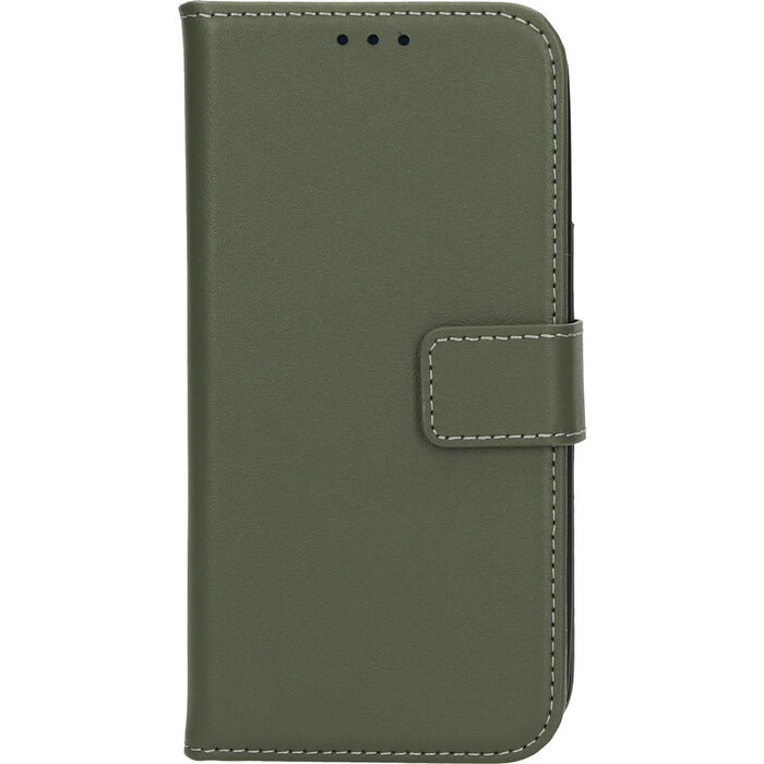Mobiparts Mobiparts Leather 2 in 1 Wallet Case Apple iPhone 15 Pro Green