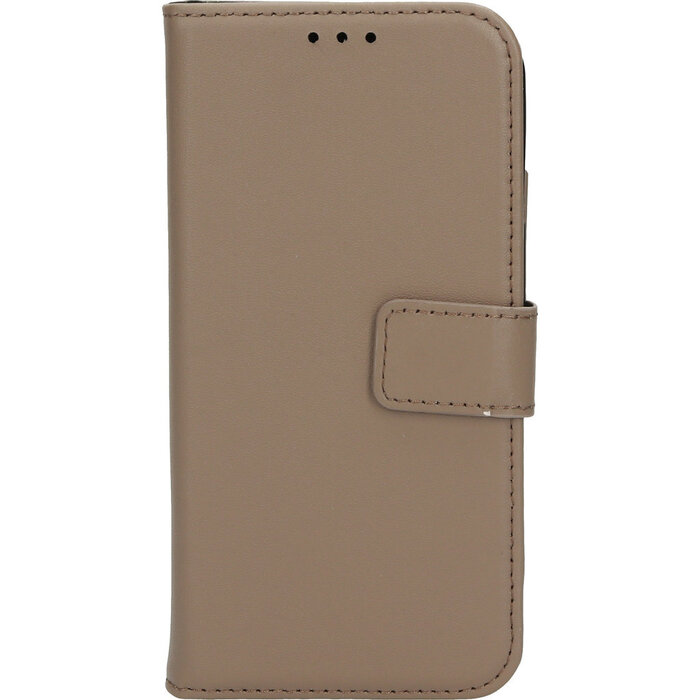 Mobiparts Mobiparts Leather 2 in 1 Wallet Case Apple iPhone 15/14 Taupe