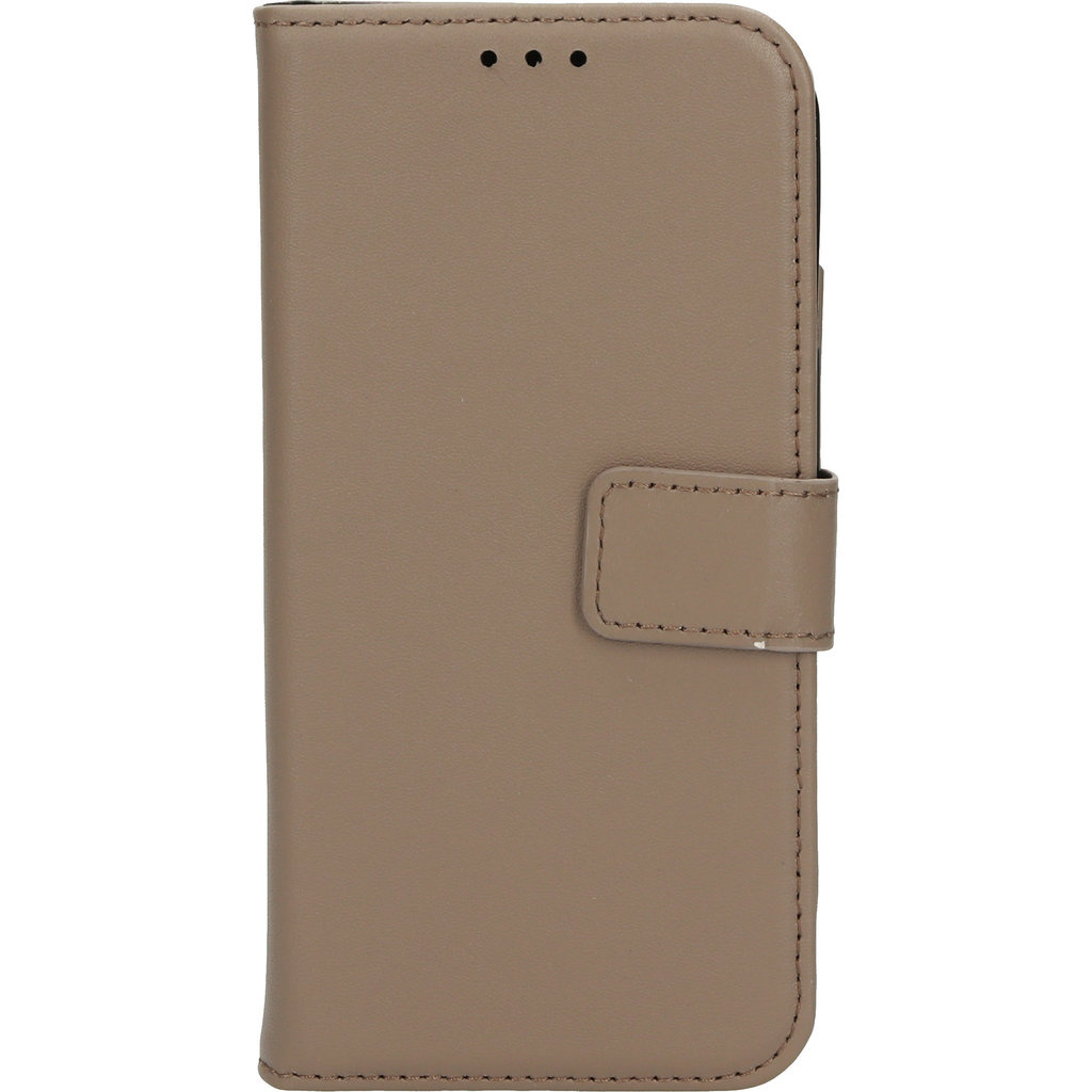Mobiparts Mobiparts Leather 2 in 1 Wallet Case Apple iPhone 15/14 Taupe
