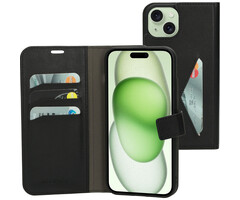 Mobiparts Mobiparts Classic Wallet Case Apple iPhone 15 Plus Black