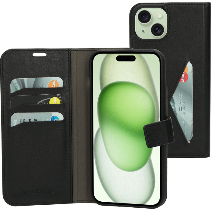 Mobiparts Mobiparts Classic Wallet Case Apple iPhone 15 Plus Black