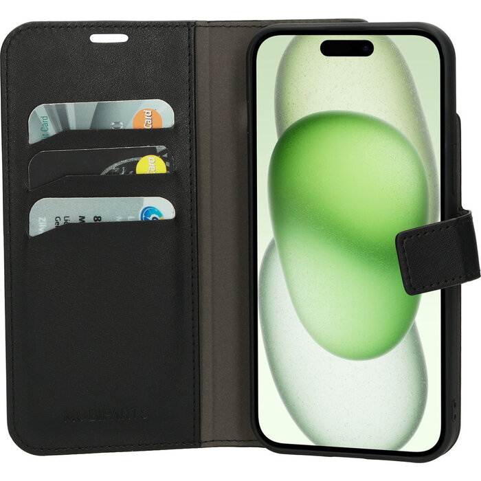 Mobiparts Mobiparts Classic Wallet Case Apple iPhone 15 Plus Black