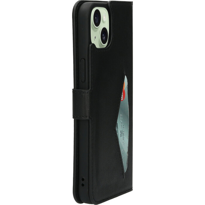 Mobiparts Mobiparts Classic Wallet Case Apple iPhone 15 Plus Black