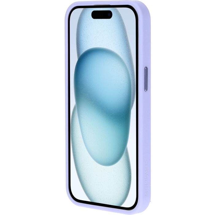 Mobiparts Mobiparts Hardcover Apple iPhone 15 Satin Lila (Magsafe Compatible)