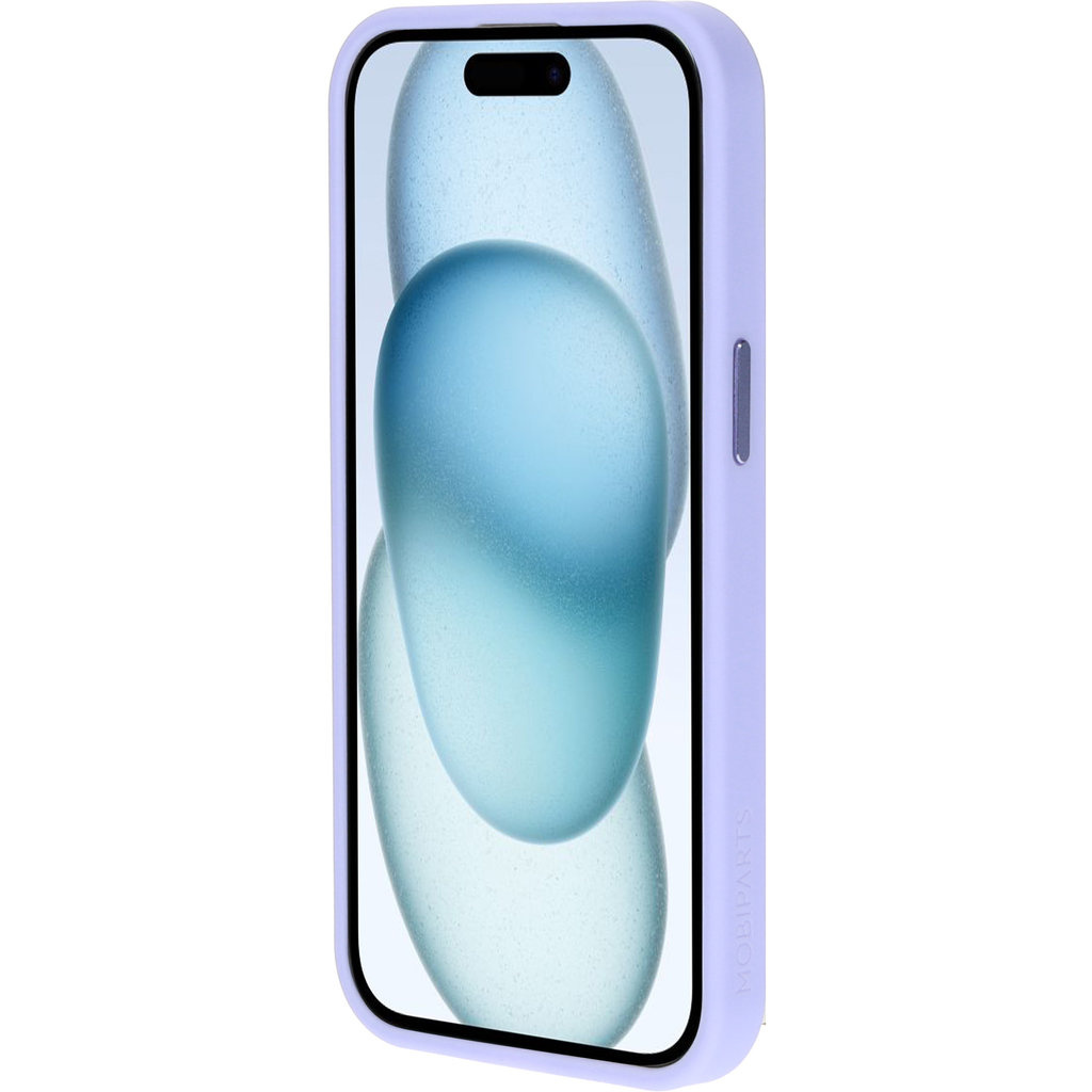 Mobiparts Mobiparts Hardcover Apple iPhone 15 Satin Lila (Magsafe Compatible)
