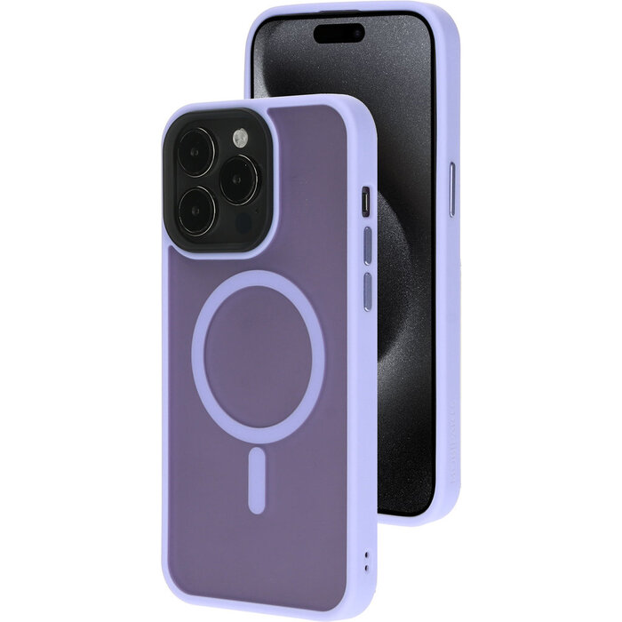 Mobiparts Mobiparts Hardcover Apple iPhone 15 Pro Max Satin Lila (Magsafe Compatible)