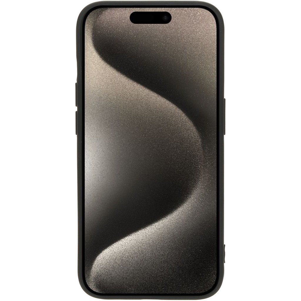 Mobiparts Mobiparts Silicone Cover Apple iPhone 15 Pro Black