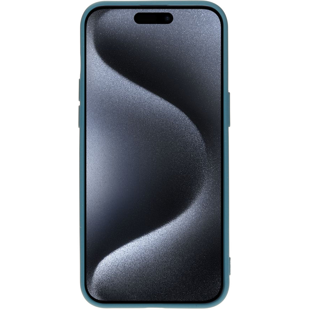 Mobiparts Mobiparts Silicone Cover Apple iPhone 15 Pro Max Blueberry Blue