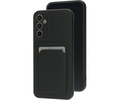Mobiparts Mobiparts Classic TPU Case with Cardholder Samsung Galaxy A34 4G/5G Matt Black
