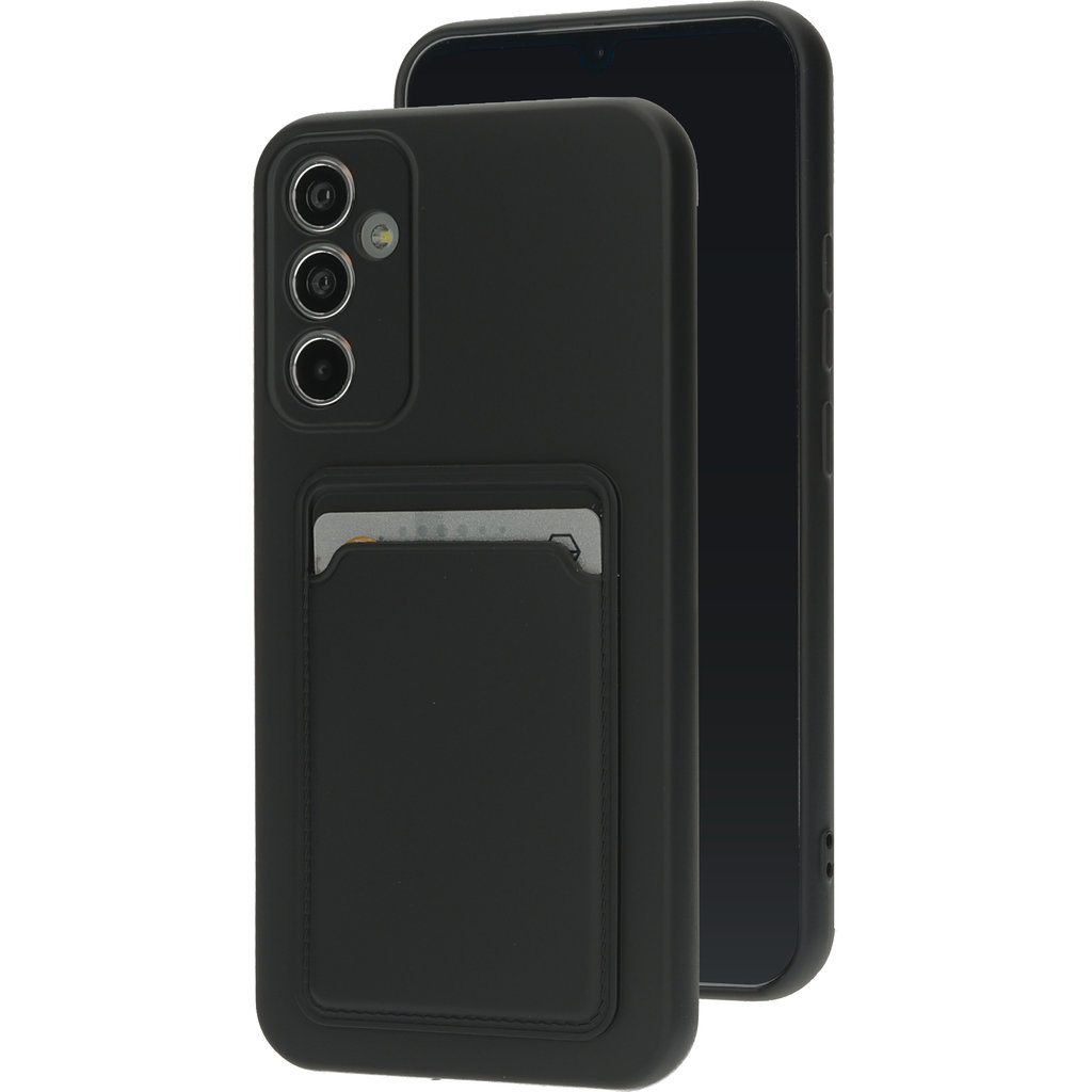 Mobiparts Mobiparts Classic TPU Case Kaarthouder Samsung A34 Zwart (MP-124815)
