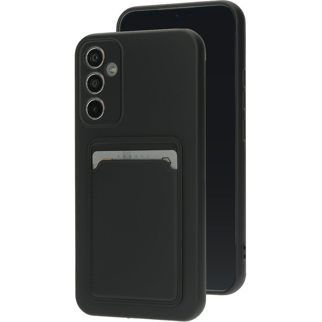 Mobiparts Mobiparts Classic TPU Case with Cardholder Samsung Galaxy A34 4G/5G Matt Black