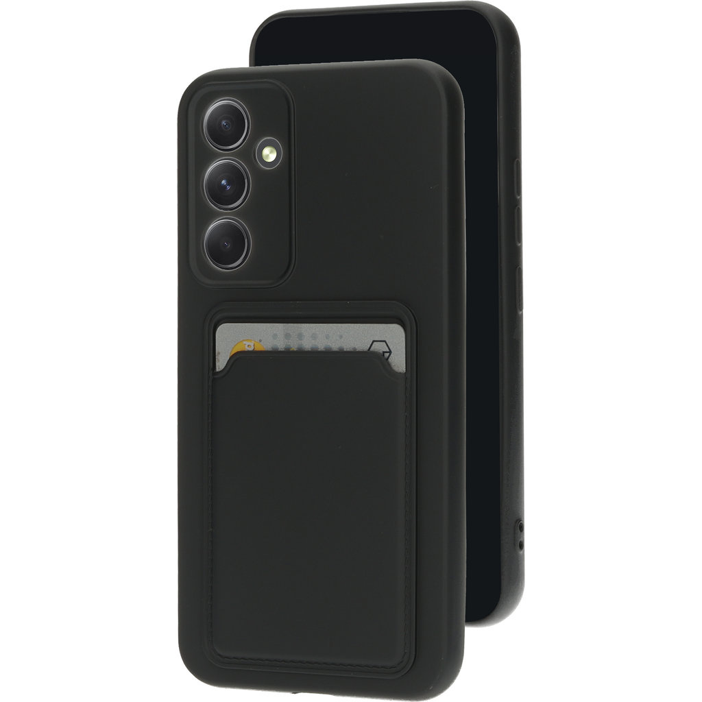 Mobiparts Mobiparts Classic TPU Case with Cardholder Samsung Galaxy A54 4G/5G Matt Black