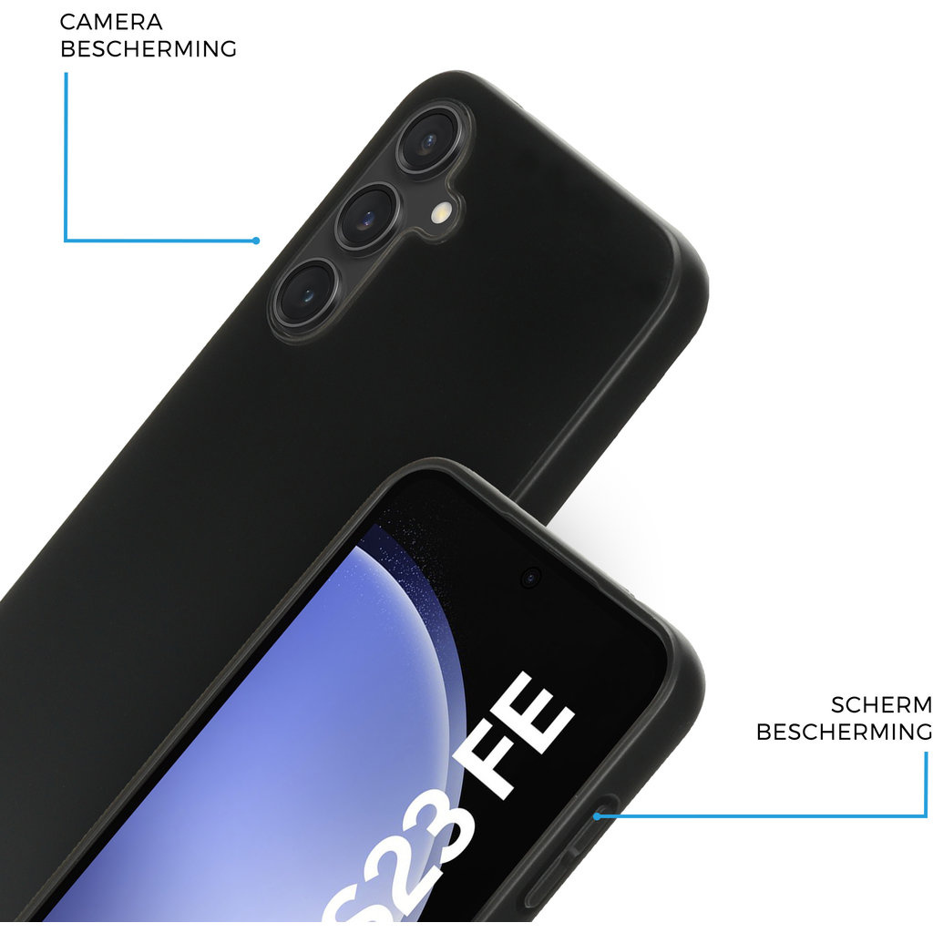 Mobiparts Mobiparts Classic TPU Case Samsung Galaxy S23 FE Matt Black