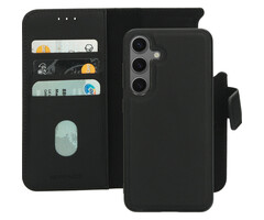 Mobiparts Mobiparts Leather 2 in 1 Wallet Case Samsung Galaxy S24 Black