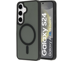 Mobiparts Mobiparts Hardcover Samsung Galaxy S24 Satin Black (Magsafe Compatible)