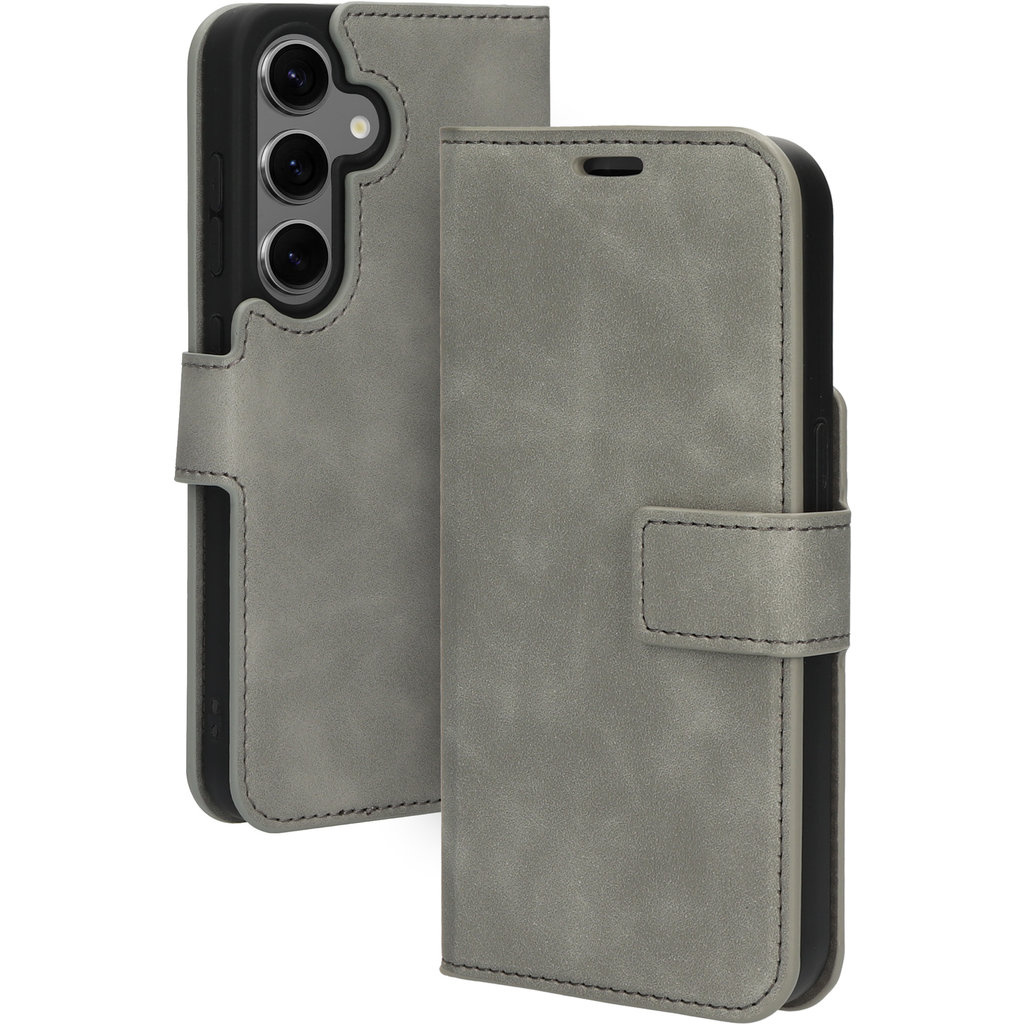 Mobiparts Mobiparts Classic Wallet Case Samsung Galaxy S24 Granite Grey