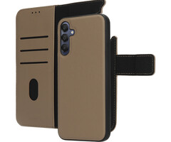 Mobiparts Mobiparts Galaxy A15 2-in-1 Leren Wallet Case Taupe