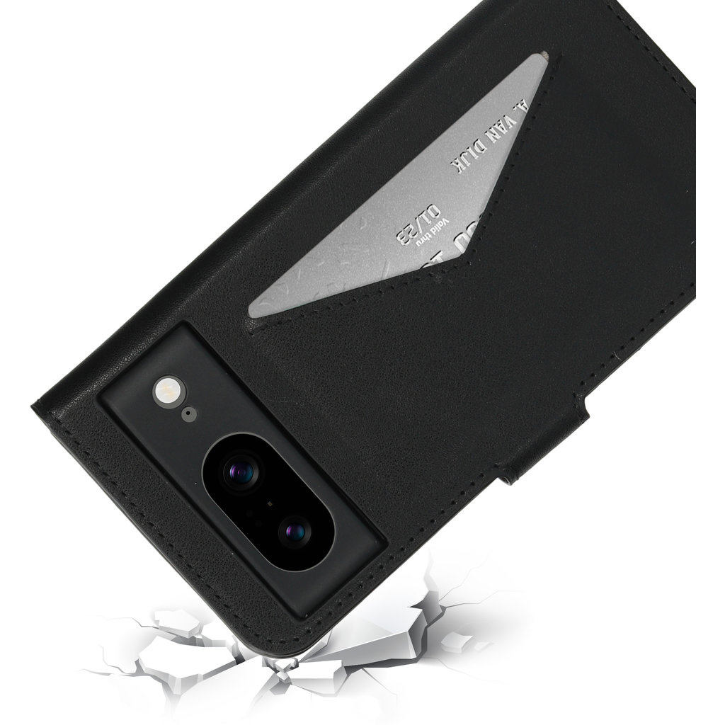 Mobiparts Mobiparts Classic Wallet Case Google Pixel 8 Black