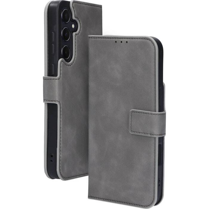 Mobiparts Mobiparts Classic Wallet Case Samsung Galaxy A55 5G (2024) Granite Grey