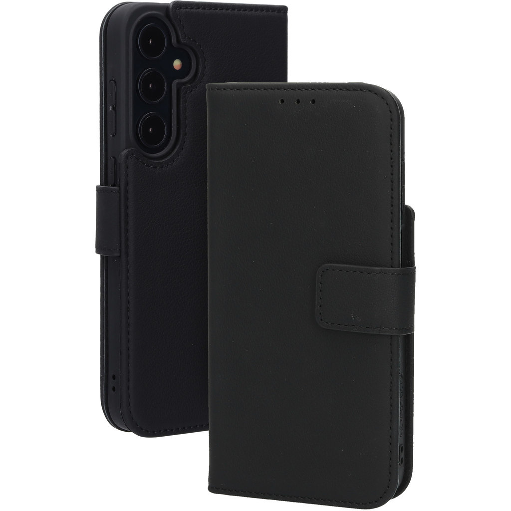 Mobiparts Mobiparts Leather Wallet Case Samsung Galaxy A35 Black