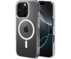 Mobiparts Mobiparts Hardcover iPhone 16 Pro Transparant met MagSafe