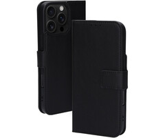 Mobiparts Mobiparts Classic Wallet Case Apple iPhone 16 Pro Max Black (MagSafe Compatible)