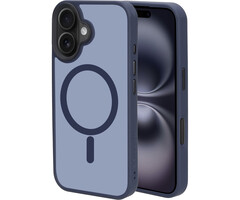 Mobiparts Mobiparts Hardcover Apple iPhone 16 Satin Blue (Magsafe Compatible)