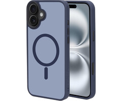 Mobiparts Mobiparts Hardcover iPhone 16 Plus MagSafe Blauw