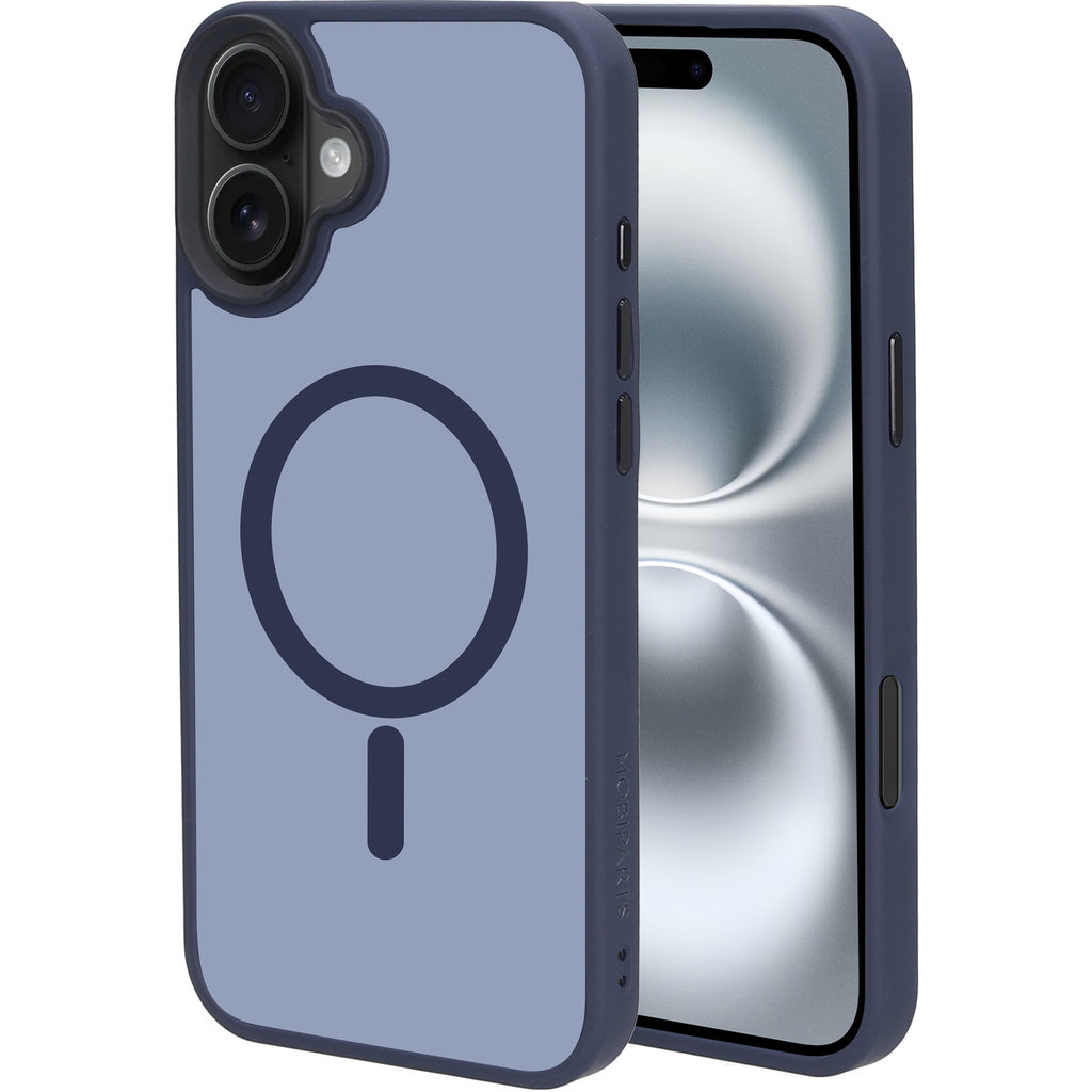 Mobiparts Mobiparts Hardcover iPhone 16 Plus Satin Blue MagSafe (MP-127210)