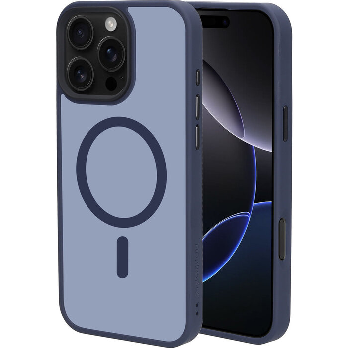 Mobiparts Mobiparts Hardcover Apple iPhone 16 Pro Max Satin Blue (Magsafe Compatible)