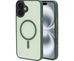 Mobiparts Mobiparts Hardcover Apple iPhone 16 Plus Satin Green (Magsafe Compatible)