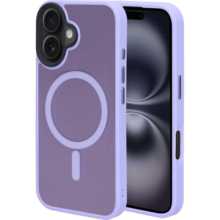 Mobiparts Mobiparts Hardcover Apple iPhone 16 Satin Lila (Magsafe Compatible)