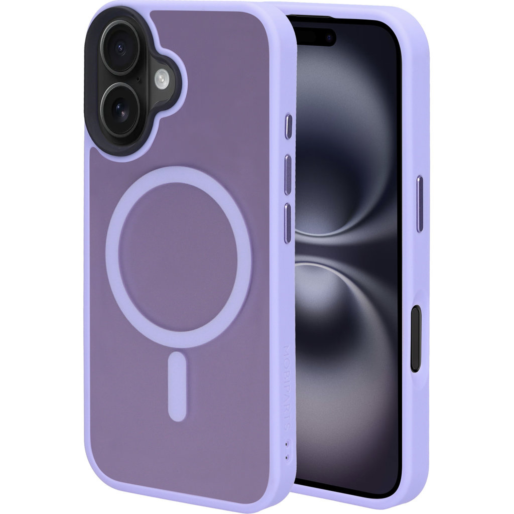 Mobiparts Mobiparts Hardcover Apple iPhone 16 Satin Lila (Magsafe Compatible)