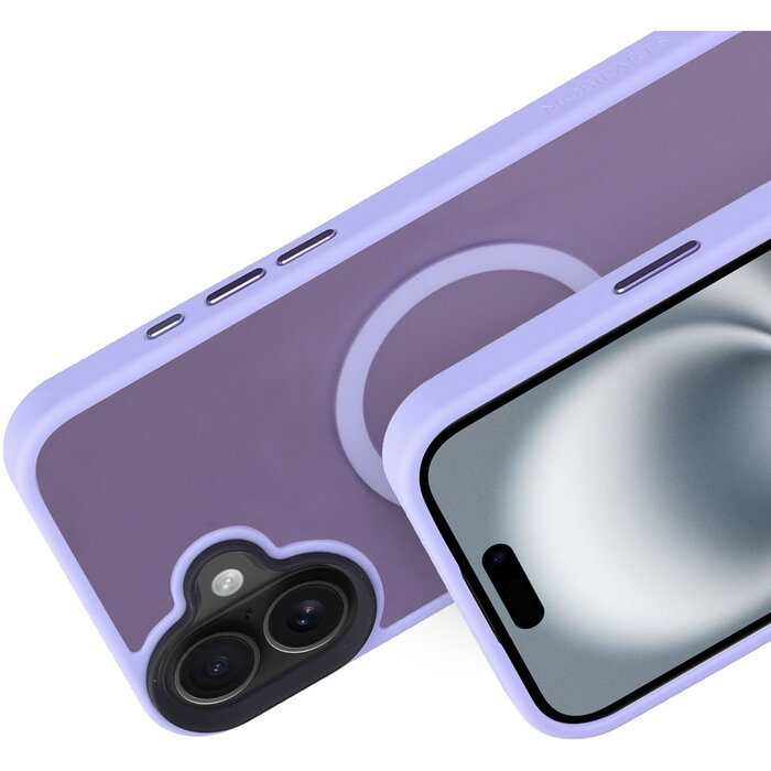 Mobiparts Mobiparts Hardcover iPhone 16 Plus Satin Lila MagSafe (MP-127218)