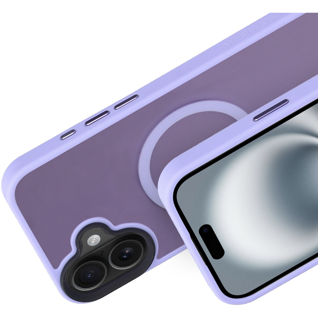 Mobiparts Mobiparts Hardcover iPhone 16 Plus Satin Lila MagSafe (MP-127218)