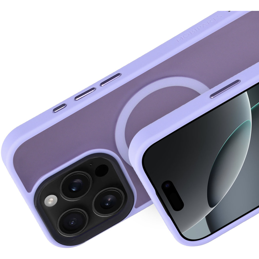 Mobiparts Mobiparts Hardcover Apple iPhone 16 Pro Satin Lila (Magsafe Compatible)