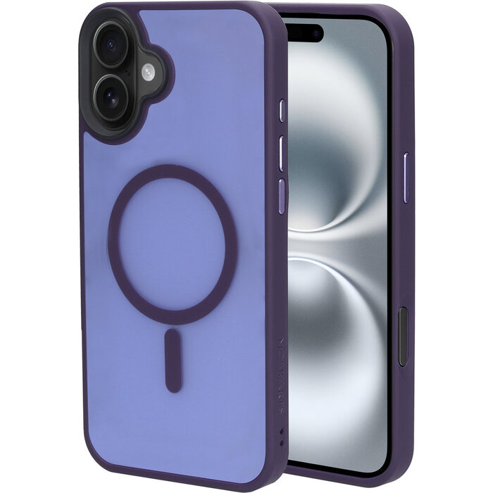 Mobiparts Mobiparts Hardcover Apple iPhone 16 Plus Satin Purple (Magsafe Compatible)
