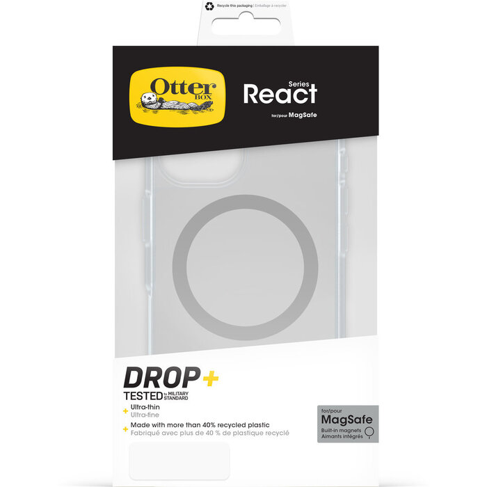Otterbox OtterBox React MagSafe Case Apple iPhone 16 Clear