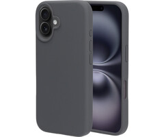 Mobiparts Mobiparts iPhone 16 Silicone Hoesje Urban Grey Soft-Touch