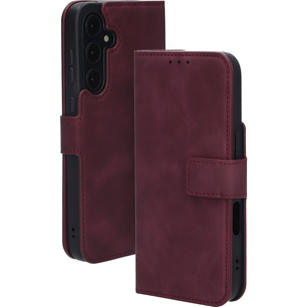 Mobiparts Mobiparts Classic Wallet Case Samsung Galaxy A55 5G (2024) Velvet Red