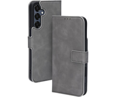 Mobiparts Mobiparts Classic Wallet Hoesje Samsung A16 Grijs