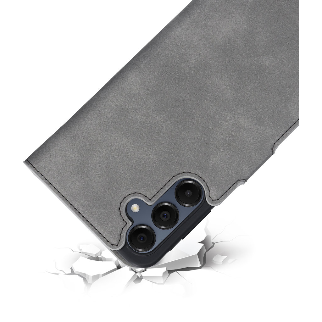 Mobiparts Mobiparts Classic Wallet Case Samsung A16 Granite Grey (MP-128380)