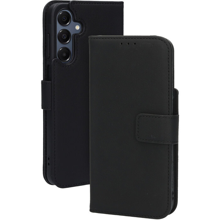 Mobiparts Mobiparts Leather Wallet Case Samsung Galaxy A16 Black
