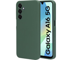Mobiparts Mobiparts Samsung A16 Siliconen Hoesje Groen