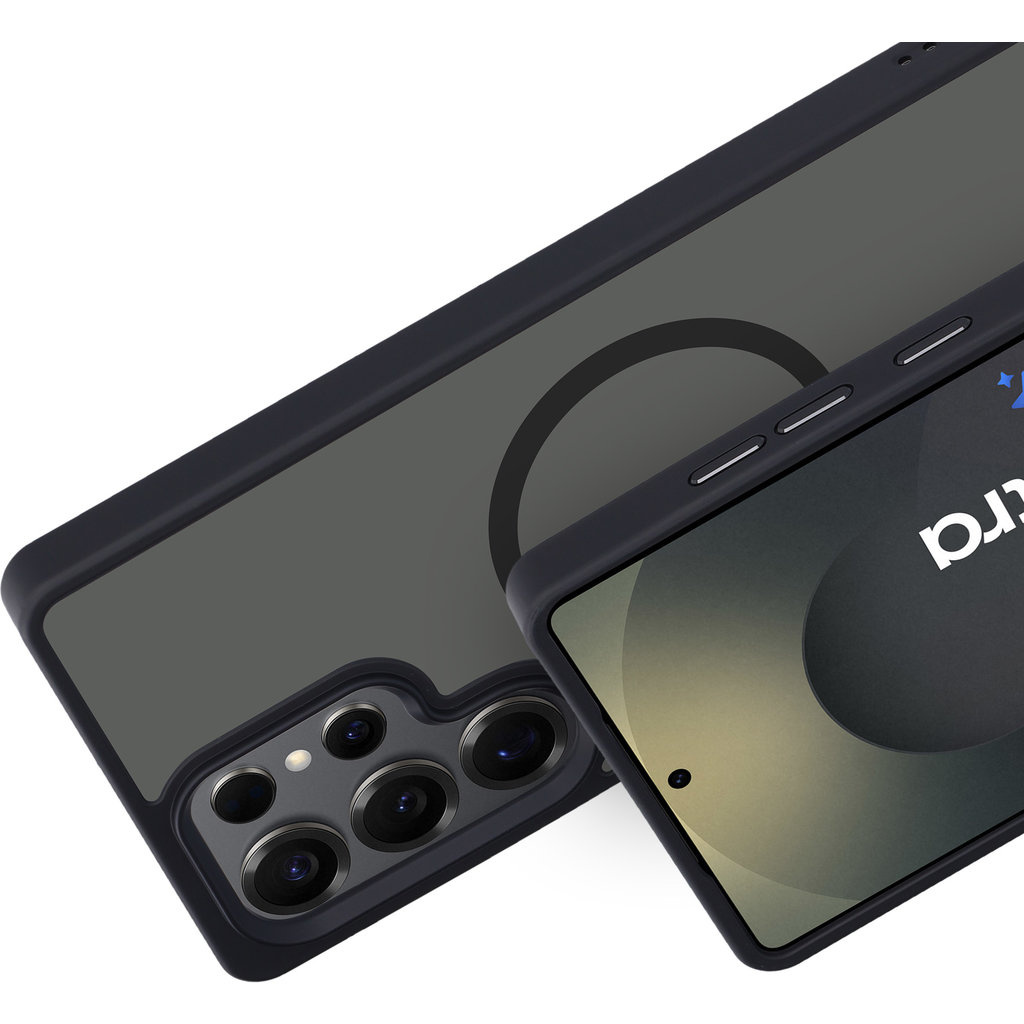 Mobiparts Mobiparts Hardcover Samsung Galaxy S25 Ultra Satin Black (Magsafe Compatible)