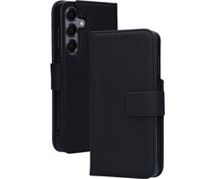 Mobiparts Mobiparts Leather Wallet Case Samsung Galaxy S25 Black