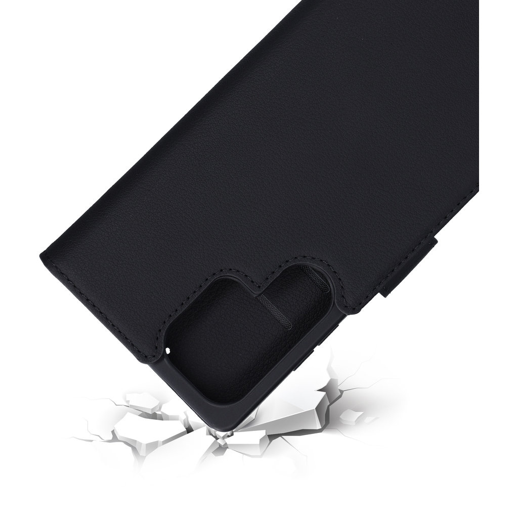 Mobiparts Mobiparts Leren Wallet Hoesje Samsung S25 Ultra Zwart (MP-128592)